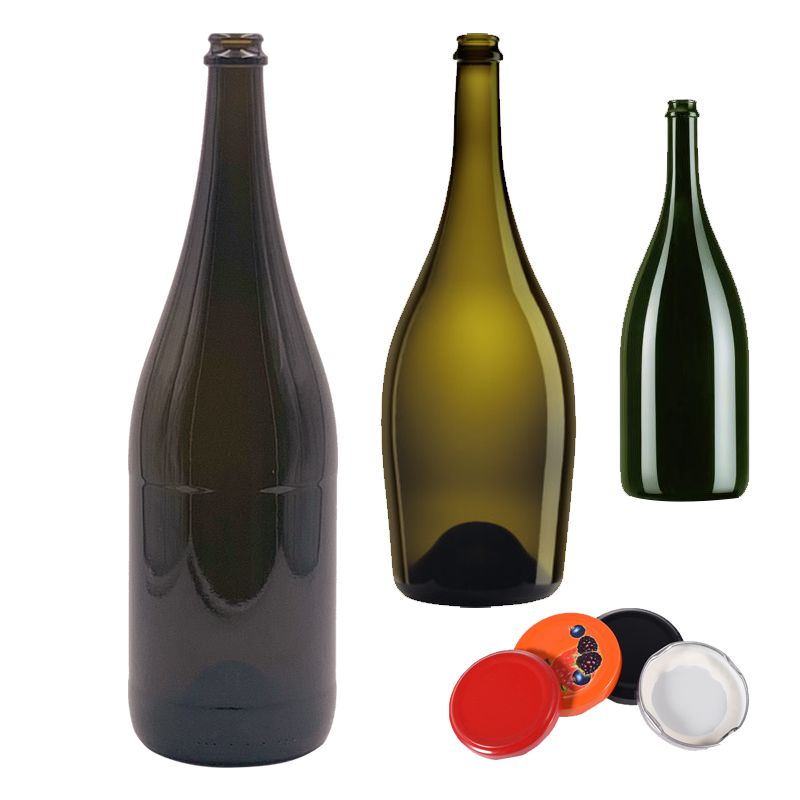 chai rượu sâm banh lớn